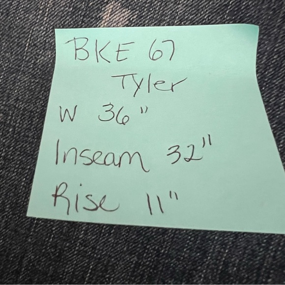 Vintage Buckle BKE 67 Jeans Mens Size 36x33 Medium Wash Boot Tyler Flare Y2K - Picture 14 of 14